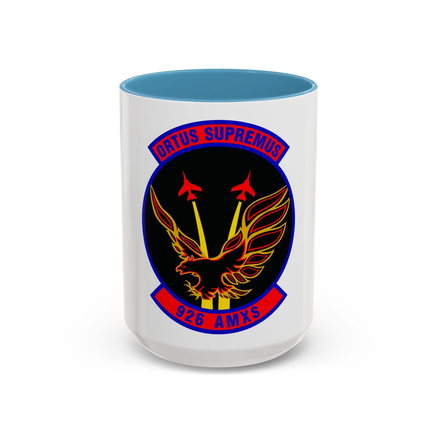 926 Aircraft Maintenance Squadron AFRC (U.S. Air Force) Accent Coffee Mug