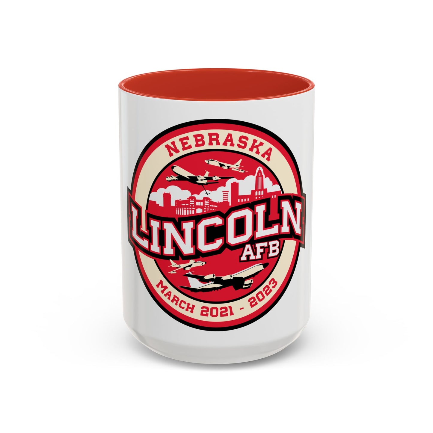 Lincoln Air Force Base (U.S. Air Force) Accent Coffee Mug