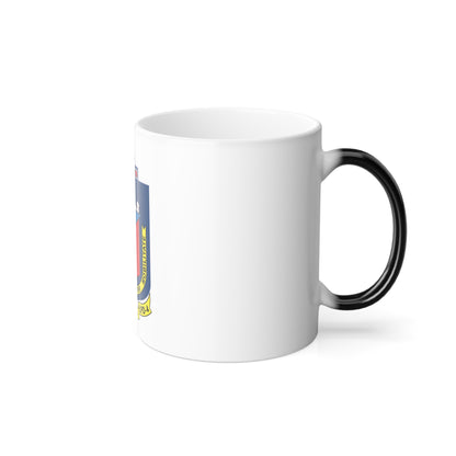 USS Austin LPD 4 Potestas Maritimas Per Mobilitate (U.S. Navy) Color Changing Mug 11oz