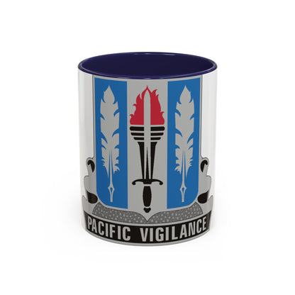 205 Military Intelligence Battalion (U.S. Army) Accent Coffee Mug