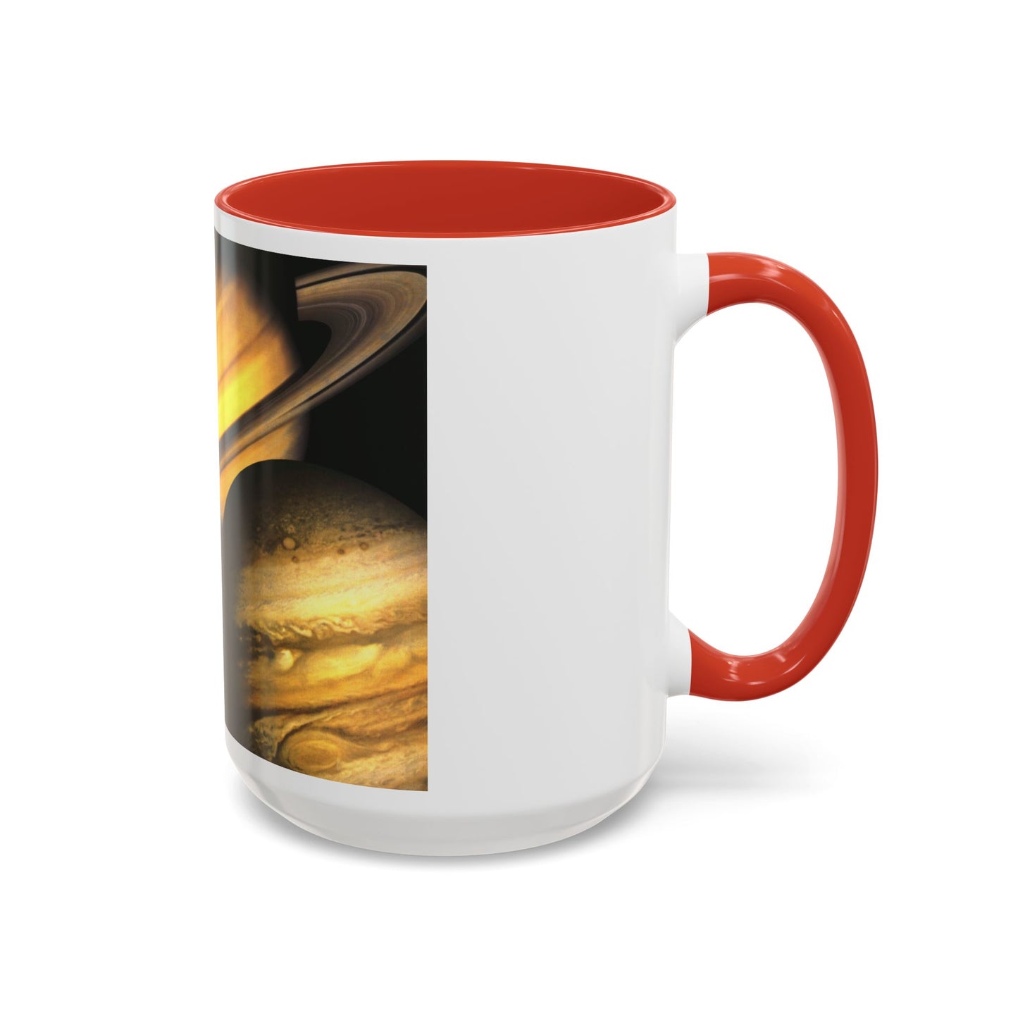 Space - The Solar System - Our Celestial Family (1990) (Map) Accent Coffee Mug