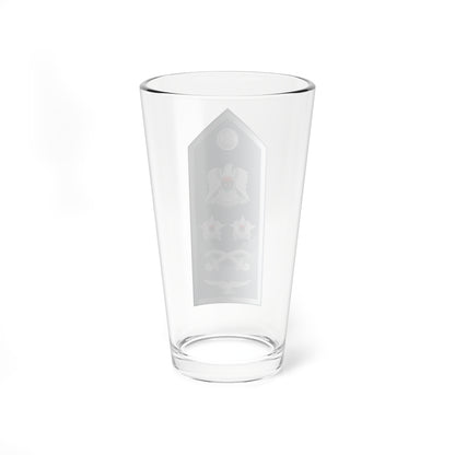 15.Libyan Air Force GEN (Libya) (Military Rank) Pint Glass 16oz