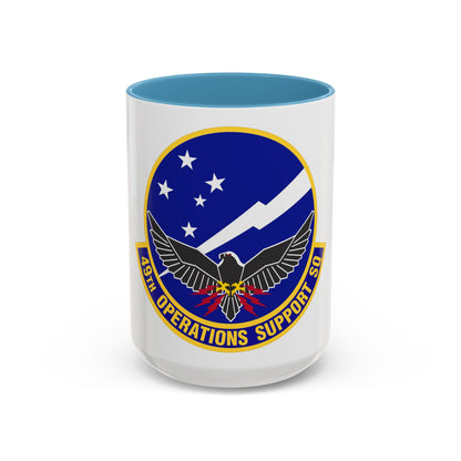 49th Operations Support Squadron (U.S. Air Force) Accent Coffee Mug