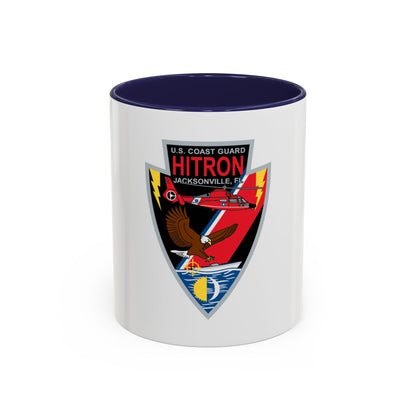 USCG HITRON Jax FL (U.S. Coast Guard) Accent Coffee Mug