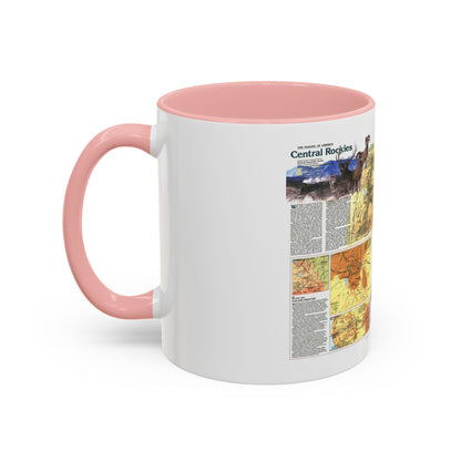 USA - Central Rockies 2 (1984) (Map) Accent Coffee Mug