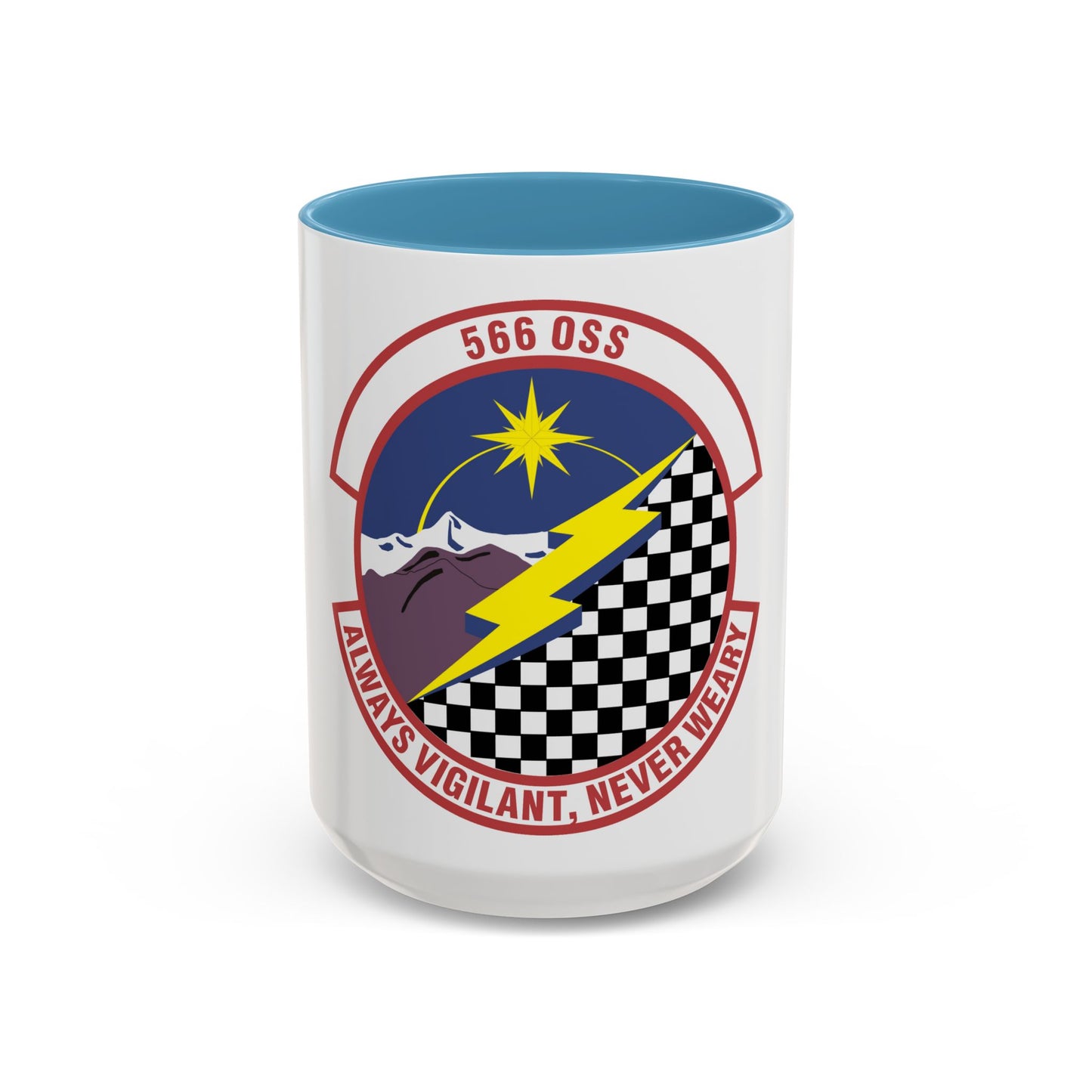 566th Operations Support Squadron (U.S. Air Force) Accent Coffee Mug