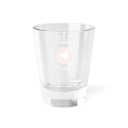 Logo for the Danish Defence Media Agency (Denmark) (Coat of Arms) Shot Glass 1.5oz