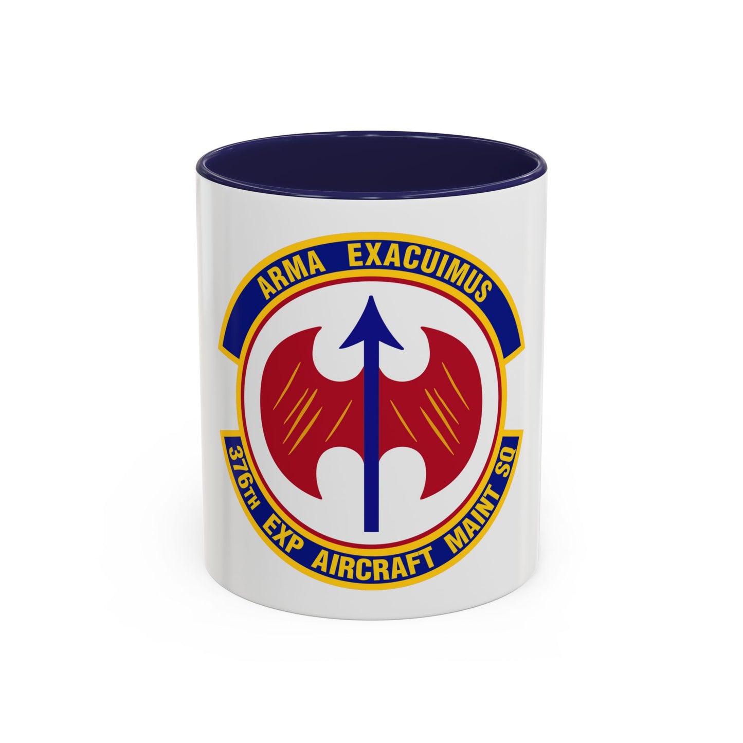 376th Expeditionary Aircraft Maintenance Squadron (U.S. Air Force) Accent Coffee Mug