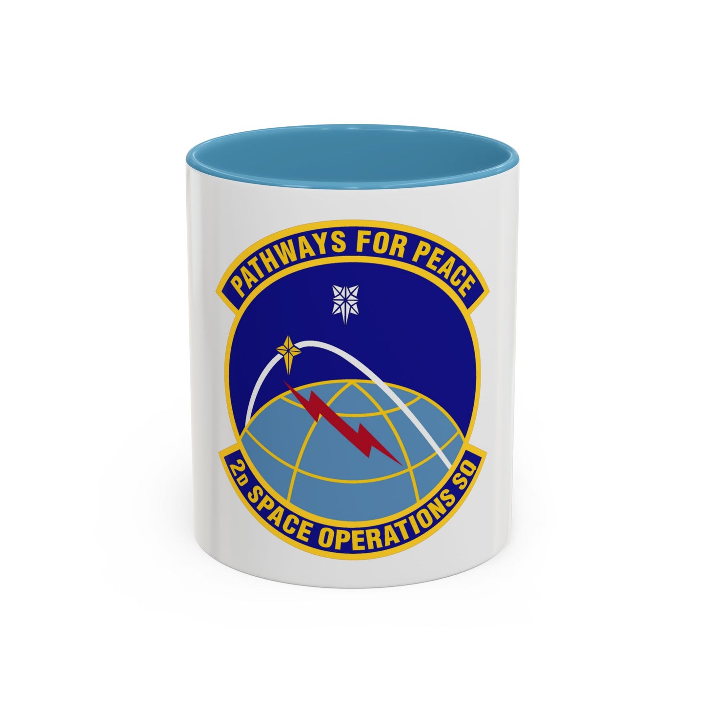 2d Space Operations Squadron (U.S. Air Force) Accent Coffee Mug