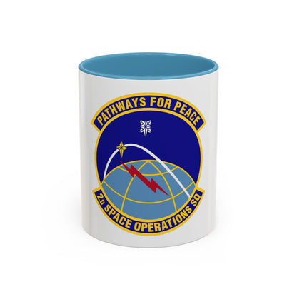 2d Space Operations Squadron (U.S. Air Force) Accent Coffee Mug