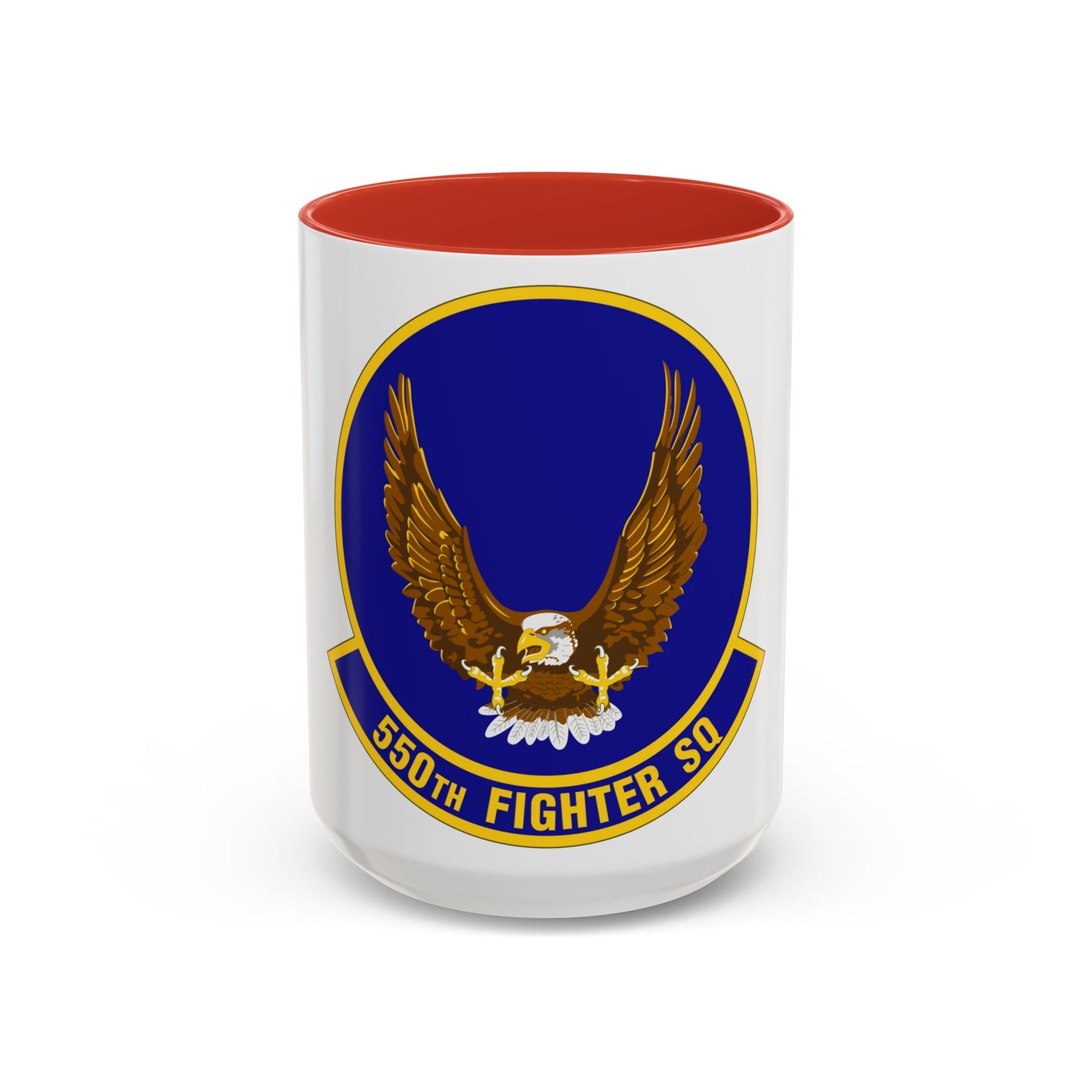 550 Fighter Squadron AETC (U.S. Air Force) Accent Coffee Mug