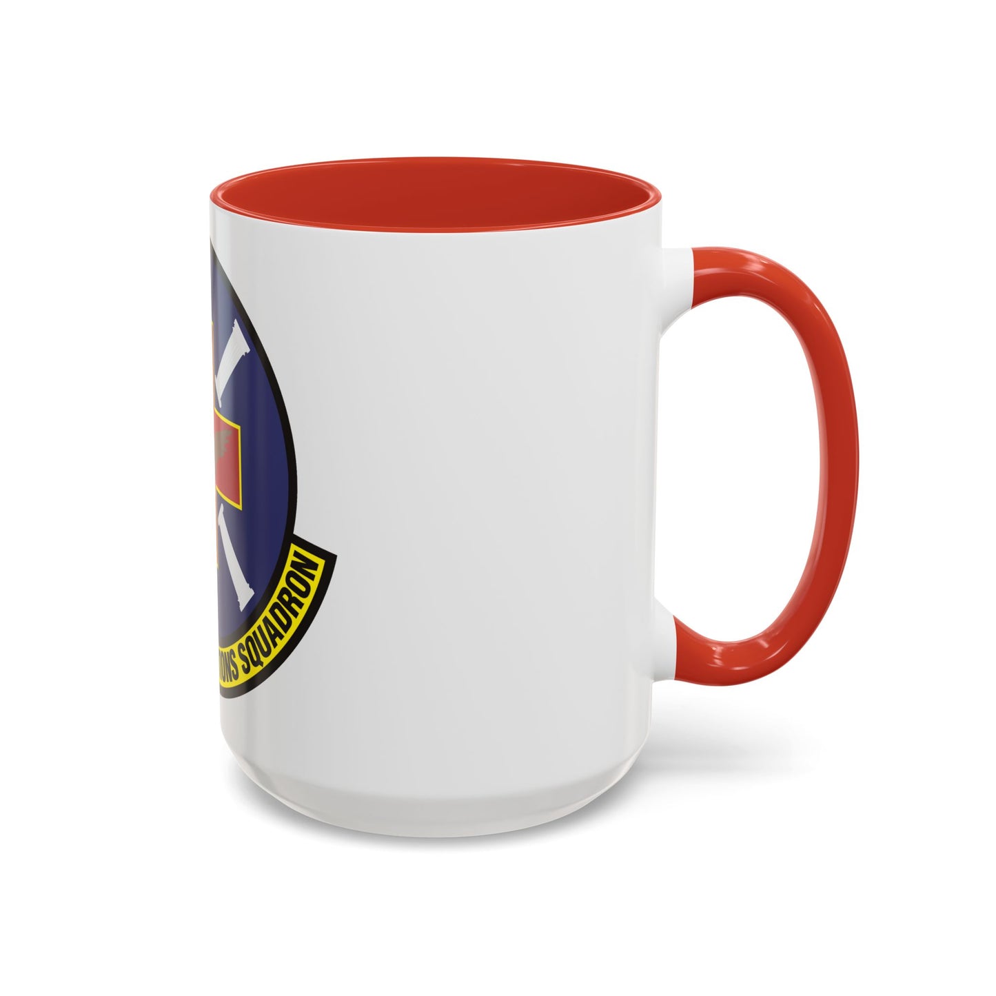 1st Medical Operations Squadron (U.S. Air Force) Accent Coffee Mug