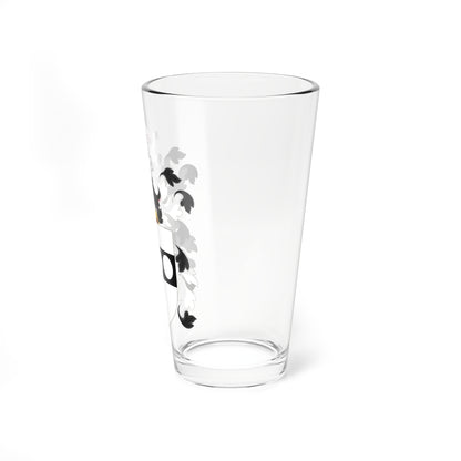Coat of Arms of William Penn (United States) (Coat of Arms) Pint Glass 16oz
