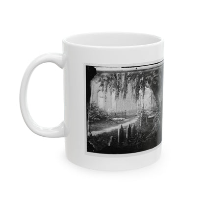Churchyard With Graves (U.S. Civil War) White Coffee Mug