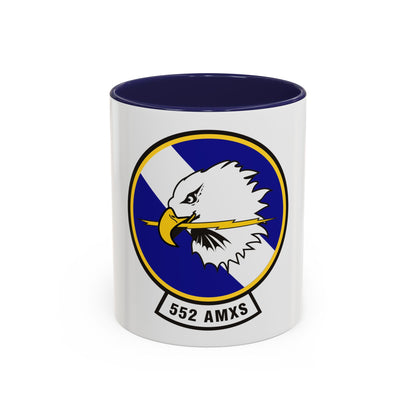 552d Aircraft Maintenance Squadron (U.S. Air Force) Accent Coffee Mug