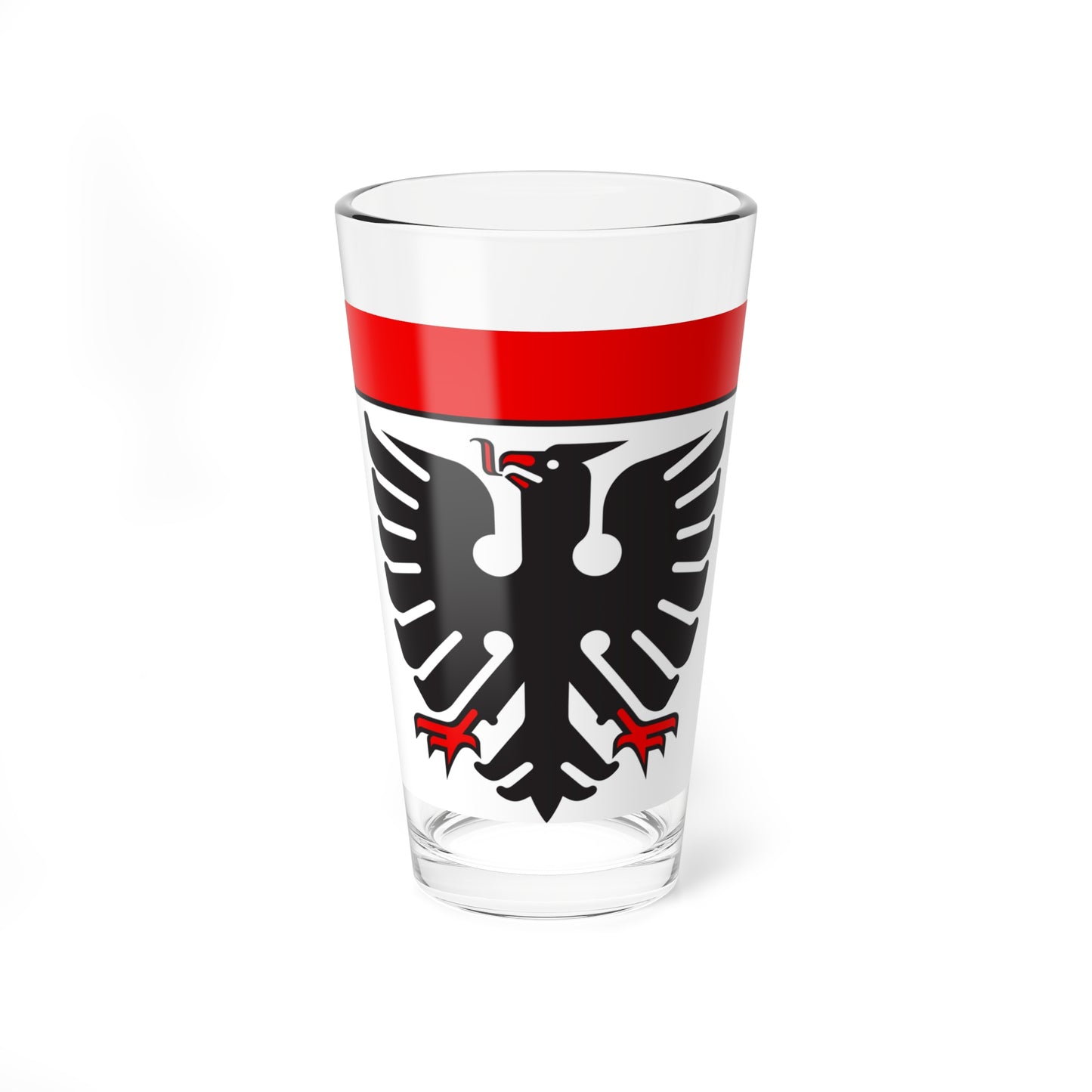 CHE Aarau corporate design Flag (Switzerland) Pint Glass 16oz