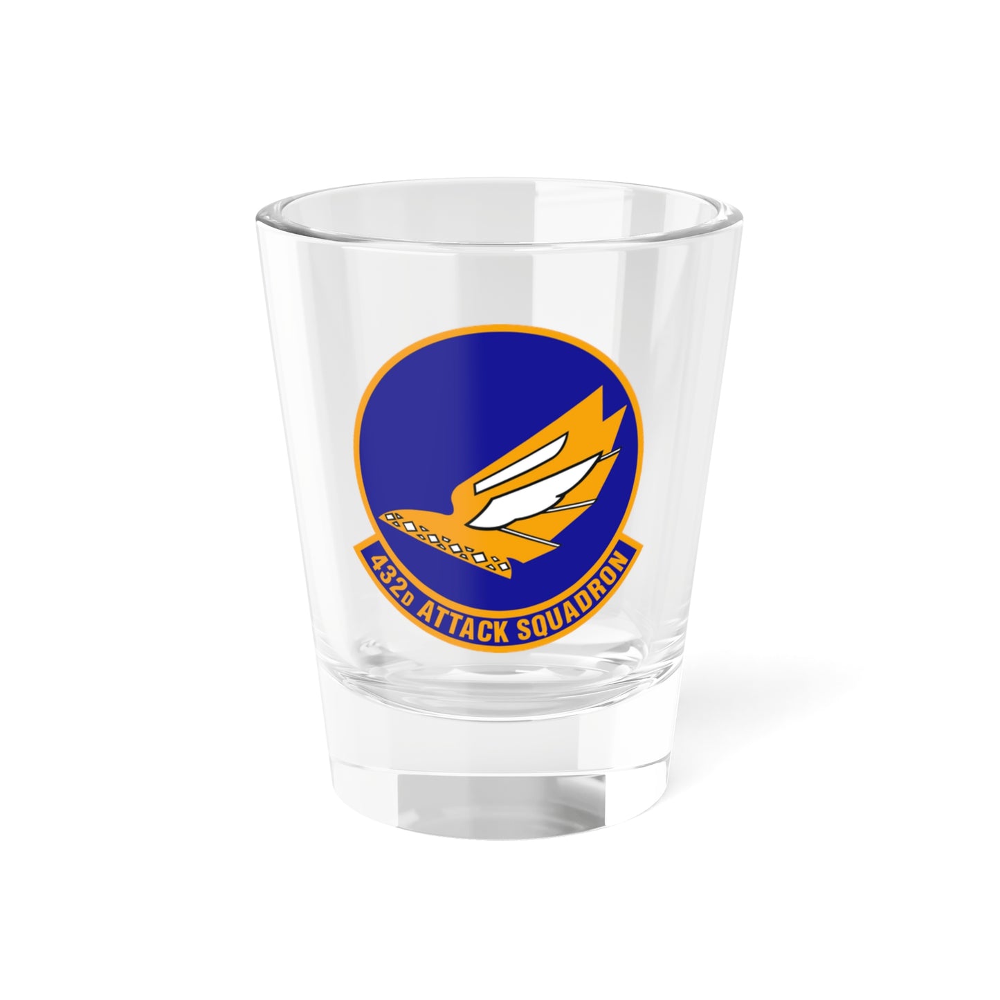 432d Attack Squadron (U.S. Air Force) Shot Glass 1.5oz