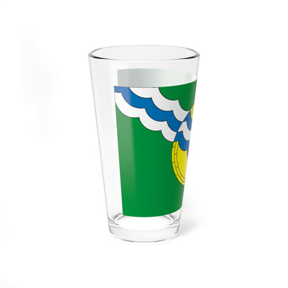 Flag of Nekrasovka (Russia) Pint Glass 16oz