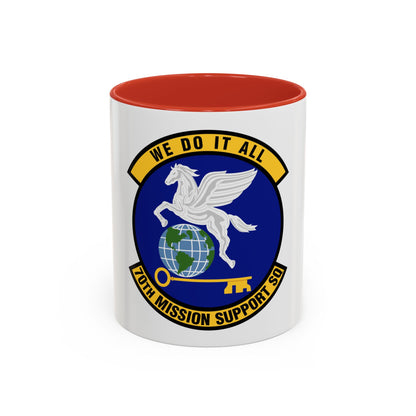 70th Mission Support Squadron (U.S. Air Force) Accent Coffee Mug