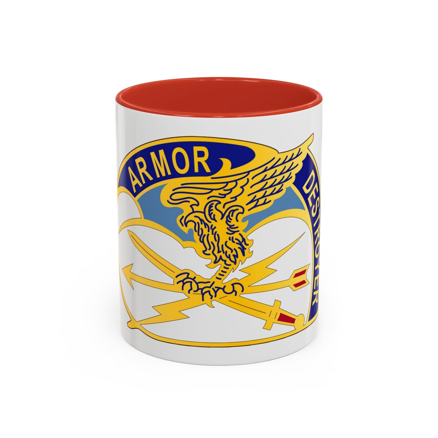 635 Aviation Group (U.S. Army) Accent Coffee Mug