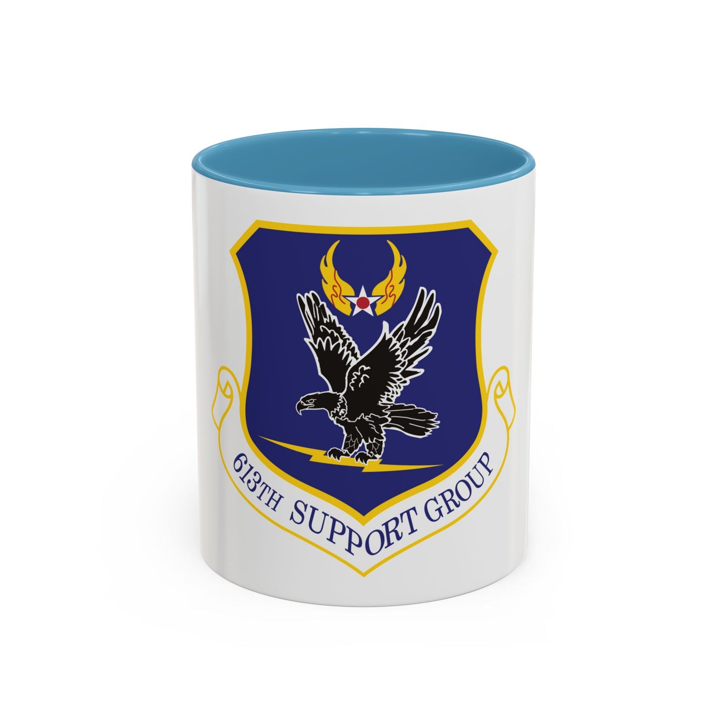 613th Support Group (U.S. Air Force) Accent Coffee Mug