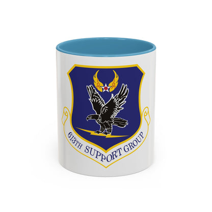 613th Support Group (U.S. Air Force) Accent Coffee Mug