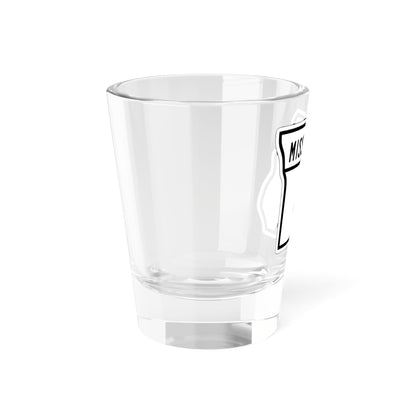 MO-4 1948 (Missouri) (Road Sign) Shot Glass 1.5oz