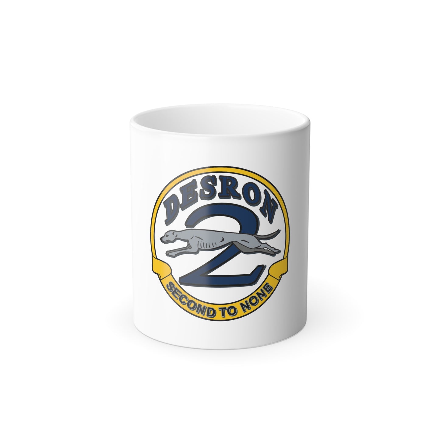 Desron 2 Second to none (U.S. Navy) Color Changing Mug 11oz