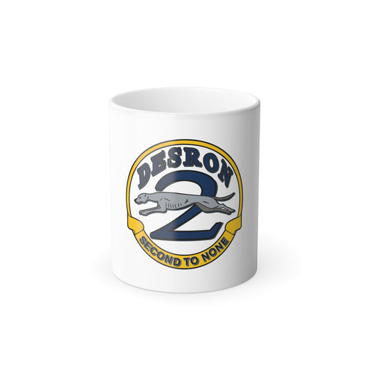 Desron 2 Second to none (U.S. Navy) Color Changing Mug 11oz