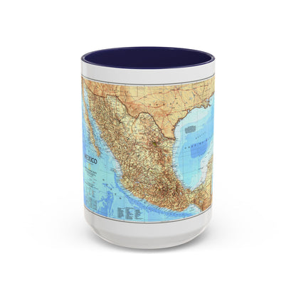North America - Mexico (1994) (Map) Accent Coffee Mug