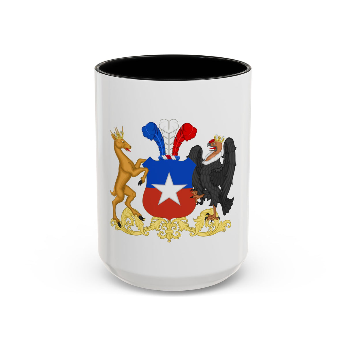 Coat of Arms of Chile (1834-1920) - Accent Coffee Mug