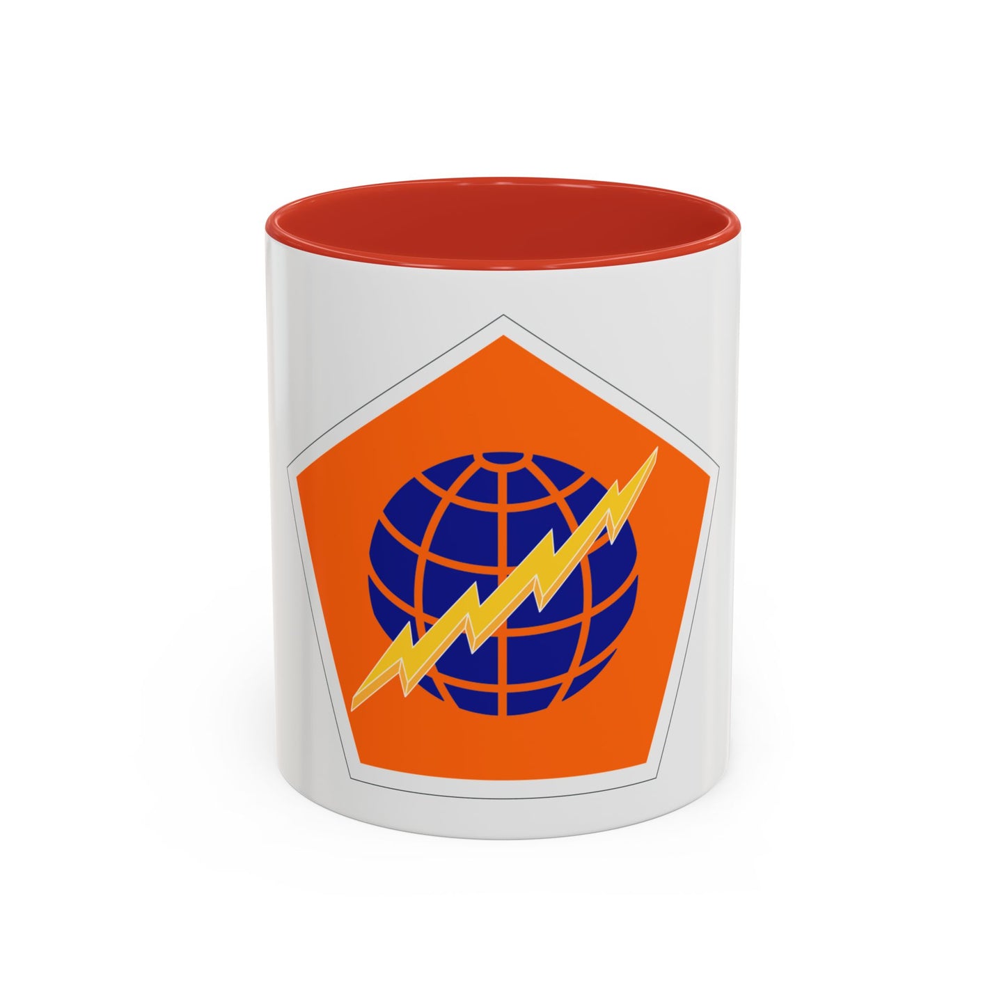 505 Signal Brigade (U.S. Army) Accent Coffee Mug