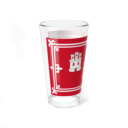 City Flag of Aberdeen (Scotland) Pint Glass 16oz