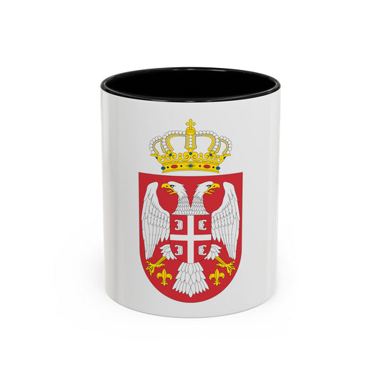 Coat of arms of Serbia small (2004 - 2010) - Accent Coffee Mug