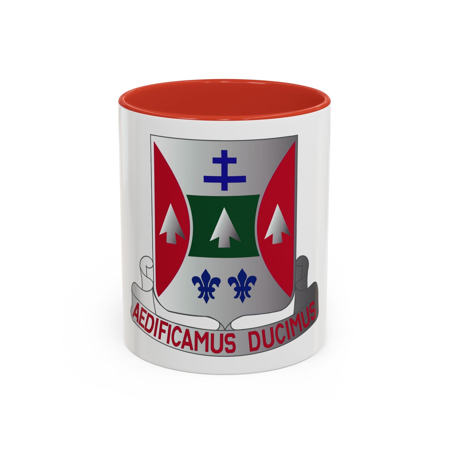 132 Engineer Battalion (U.S. Army) Accent Coffee Mug