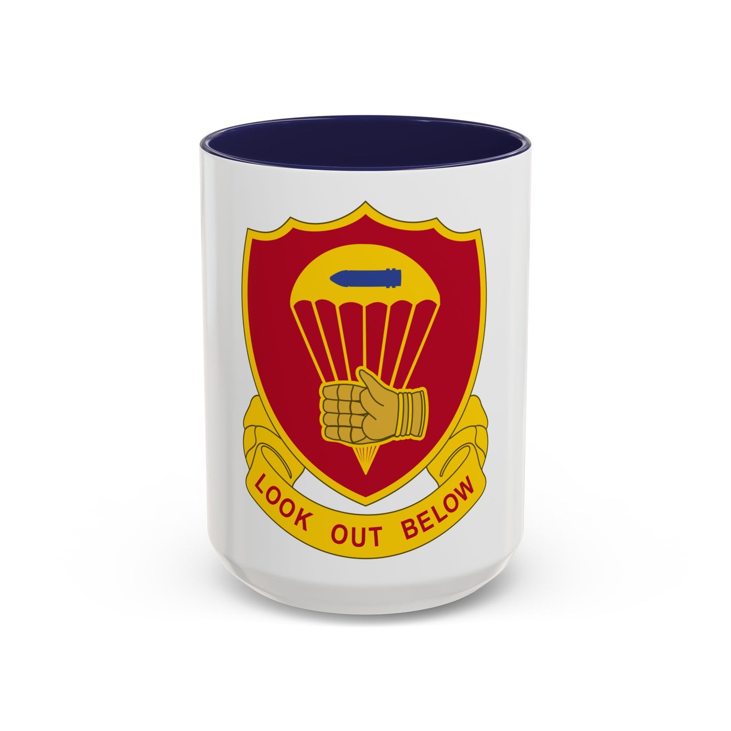 376 Airborne Field Artillery Battalion (U.S. Army) Accent Coffee Mug