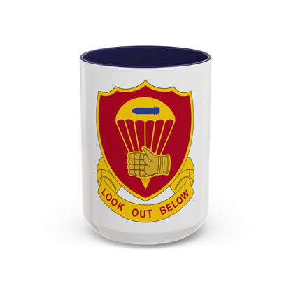 376 Airborne Field Artillery Battalion (U.S. Army) Accent Coffee Mug
