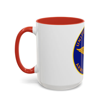 United States Aviation Branch (U.S. Army) Accent Coffee Mug