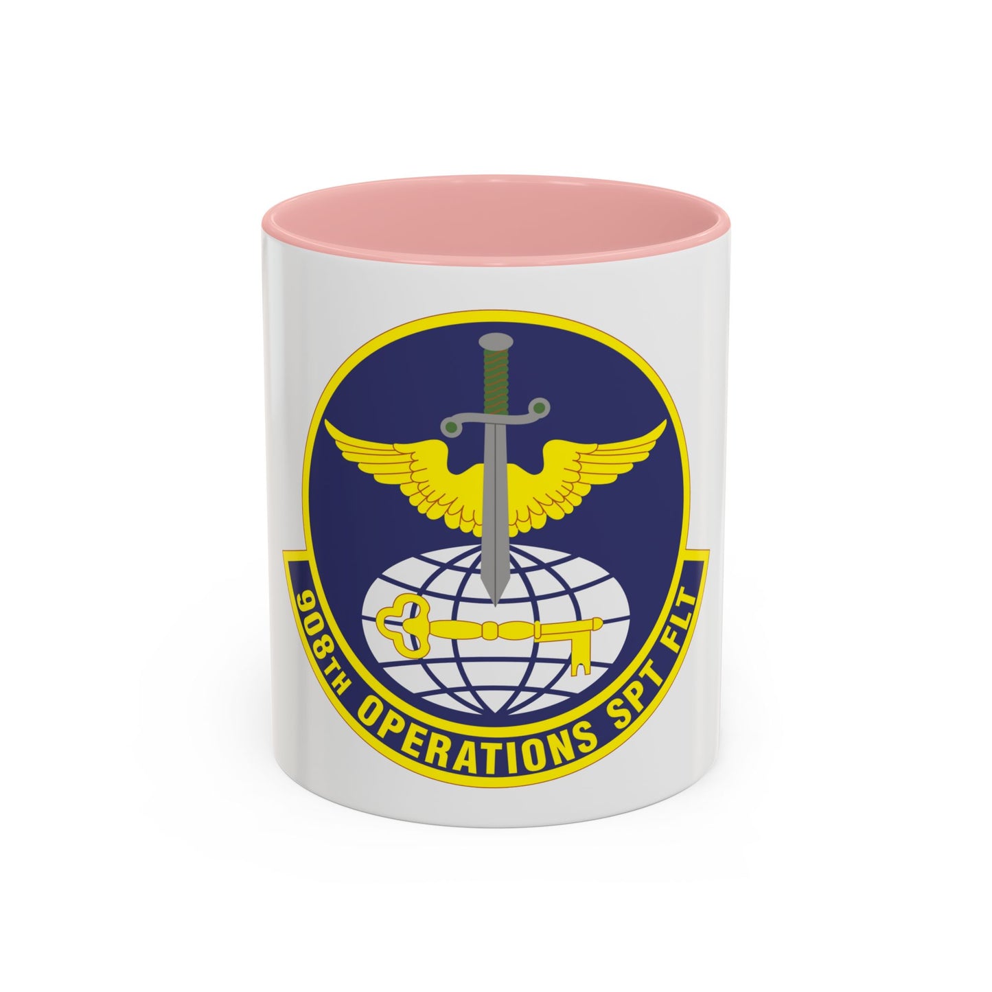 908th Operations Support Flight (U.S. Air Force) Accent Coffee Mug