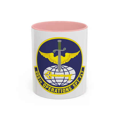 908th Operations Support Flight (U.S. Air Force) Accent Coffee Mug