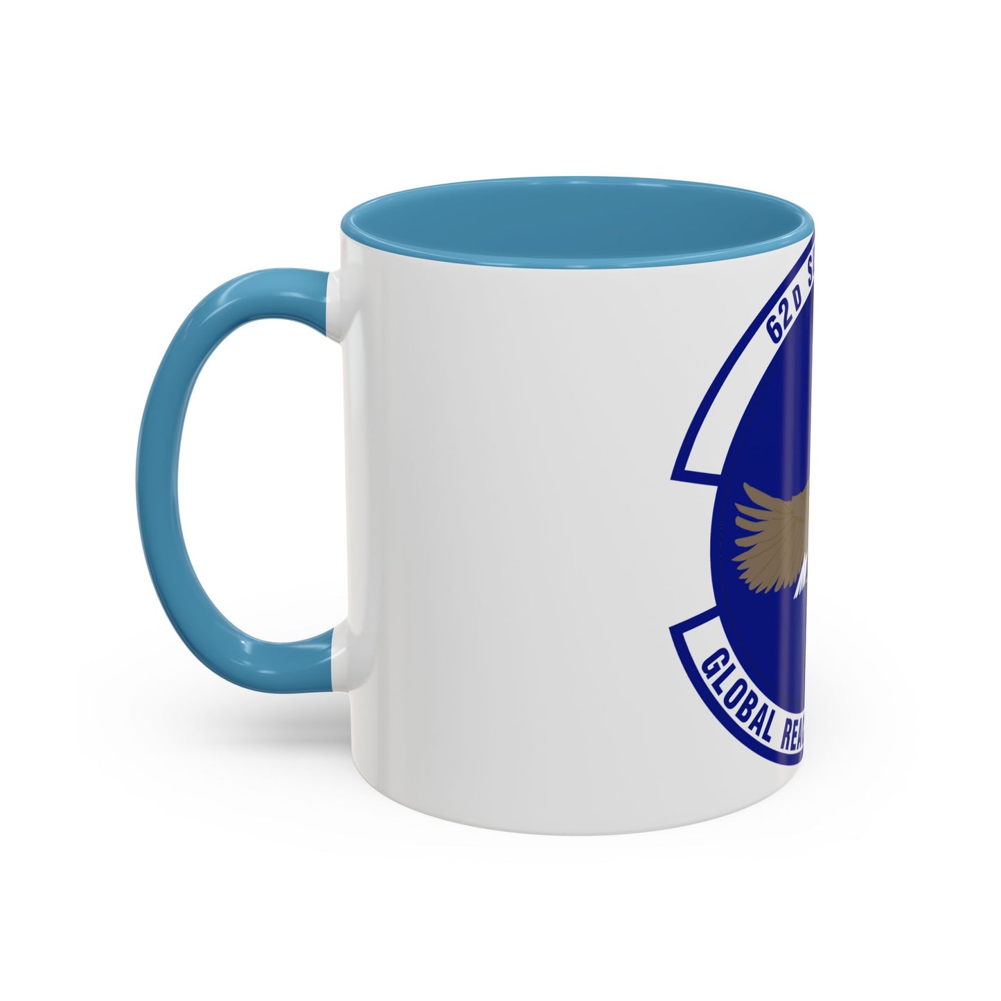 62d Supply Squadron (U.S. Air Force) Accent Coffee Mug