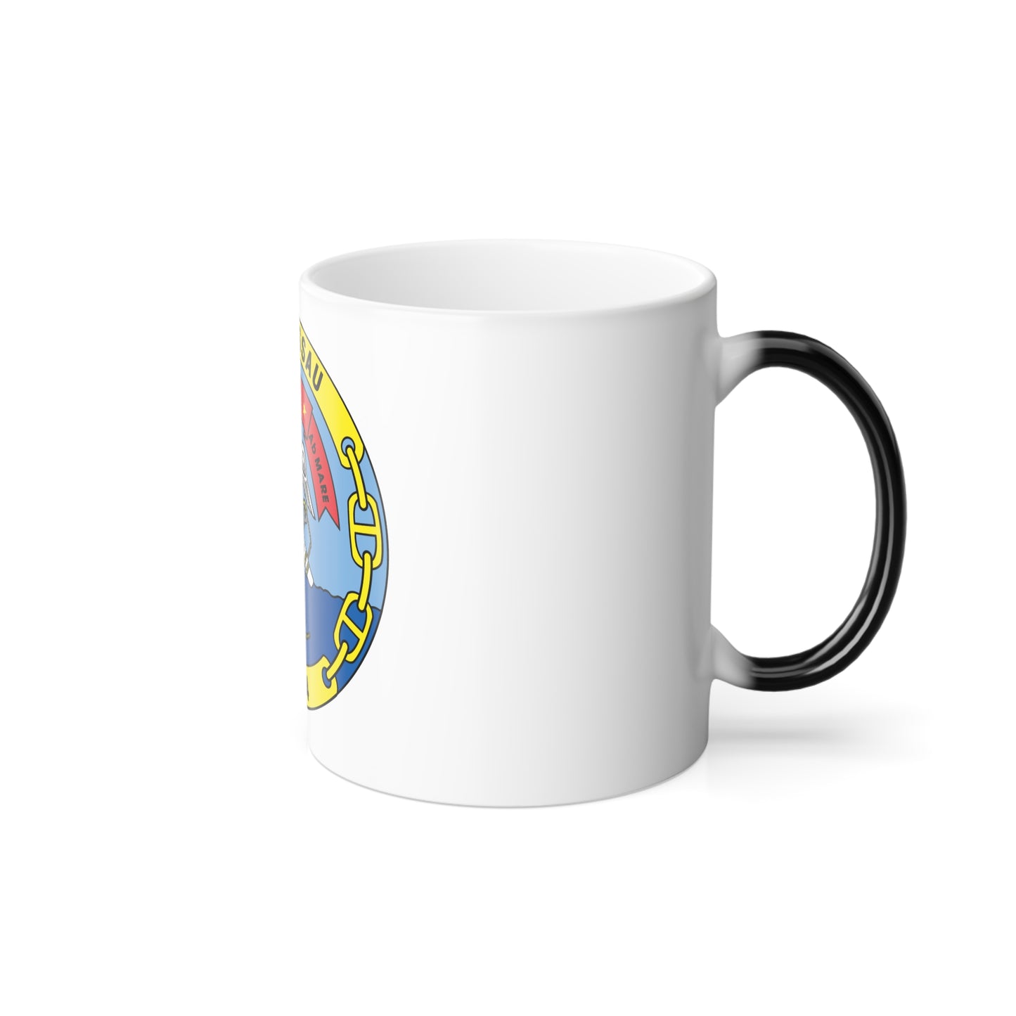 USS Nassau LHA 4 (U.S. Navy) Color Changing Mug 11oz