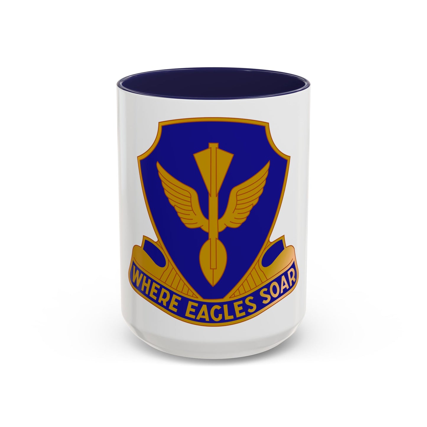 132 Aviation Regiment (U.S. Army) Accent Coffee Mug
