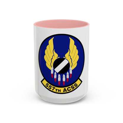 557th Aircraft Sustainment Squadron (U.S. Air Force) Accent Coffee Mug