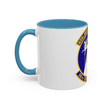 50th Contracting Squadron (U.S. Air Force) Accent Coffee Mug