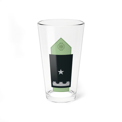 SS.OO.4.GEND.CAMISA.MAYOR (Chile) (Military Rank) Pint Glass 16oz