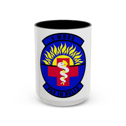 9th Medical Operations Squadron (U.S. Air Force) Accent Coffee Mug