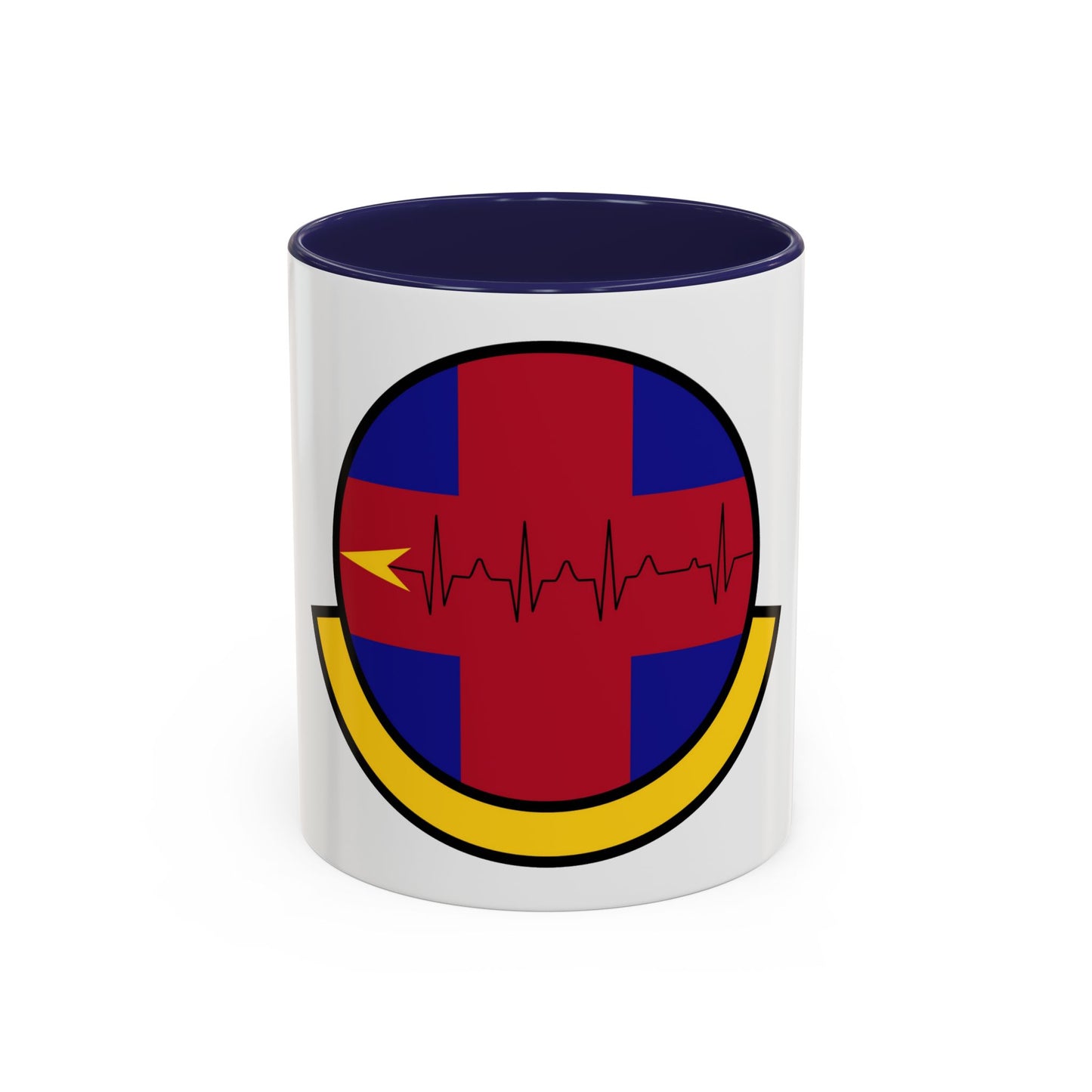 375 Healthcare Operations Squadron AMC (U.S. Air Force) Accent Coffee Mug