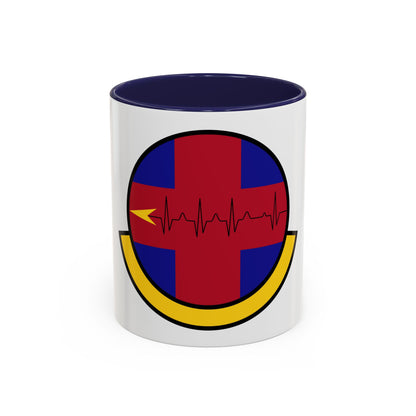 375 Healthcare Operations Squadron AMC (U.S. Air Force) Accent Coffee Mug