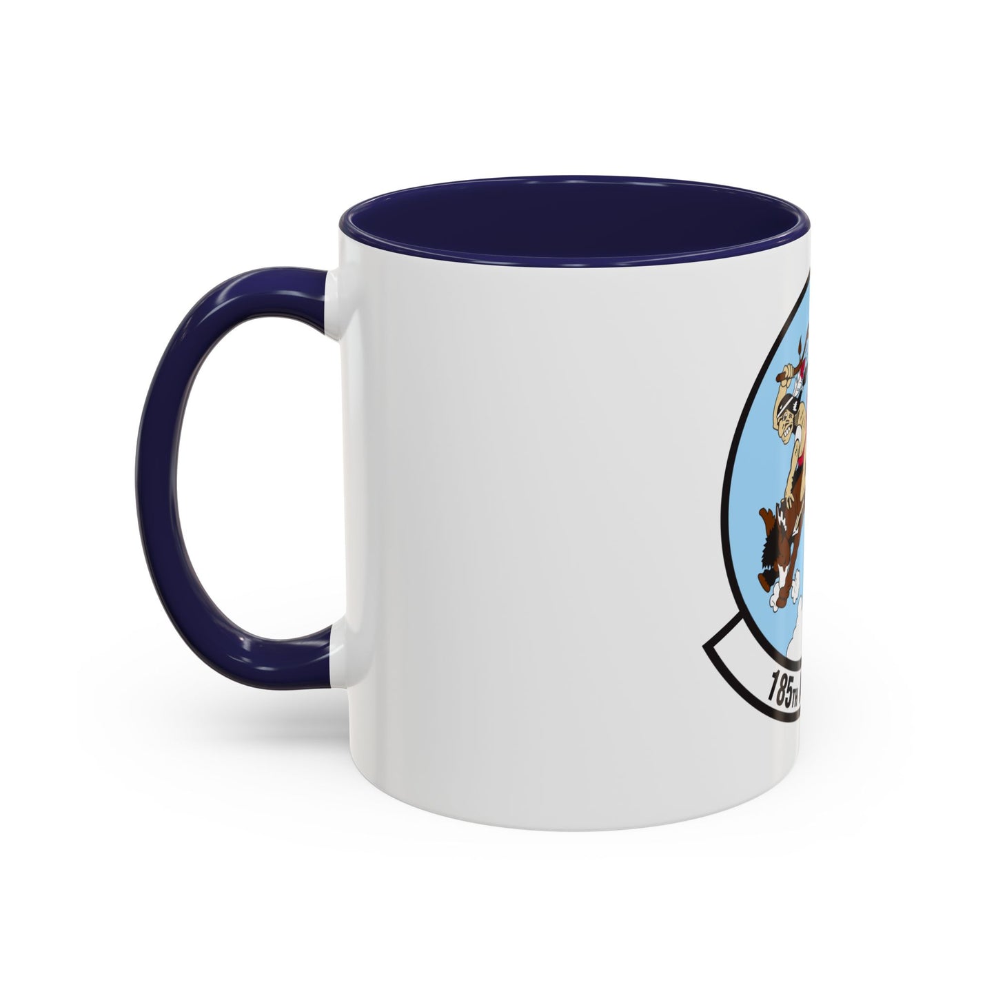 185 Airlift Squadron (U.S. Air Force) Accent Coffee Mug